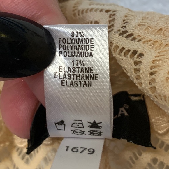 Cosabella Sweet Treats Geo Soft Bra in Blush Bralette - Picture 8 of 11